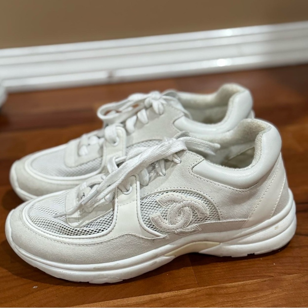 Chanel mesh summer  Casual Sneakers size 37 - Picture 9 of 10